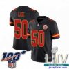 Stylish 2020 Super Bowl LIV Kansas City Chiefs #50 Darron Lee Limited Black Rush Vapor Untouchable Football Jersey