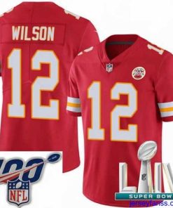 Exclusive 2020 Super Bowl LIV Nike Kansas City Chiefs #12 Albert Wilson Red Team Color Vapor Untouchable Limited Player NFL Jersey