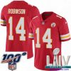 Impressive 2020 Super Bowl LIV Nike Kansas City Chiefs #14 Demarcus Robinson Red Team Color Vapor Untouchable Limited Player NFL Jersey