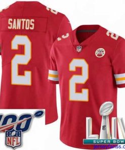 Gorgeous 2020 Super Bowl LIV Nike Kansas City Chiefs #2 Cairo Santos Red Team Color Vapor Untouchable Limited Player NFL Jersey