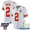 Impressive 2020 Super Bowl LIV Nike Kansas City Chiefs #2 Cairo Santos White Vapor Untouchable Limited Player NFL Jersey
