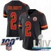 Impressive 2020 Super Bowl LIV Nike Kansas City Chiefs #2 Dustin Colquitt Limited Black Rush Vapor Untouchable NFL Jersey