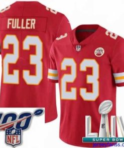 Gorgeous 2020 Super Bowl LIV Nike Kansas City Chiefs #23 Kendall Fuller Red Team Color Vapor Untouchable Limited Player NFL Jersey