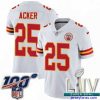 Premium 2020 Super Bowl LIV Nike Kansas City Chiefs #25 Kenneth Acker White Vapor Untouchable Limited Player NFL Jersey