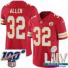 Exclusive 2020 Super Bowl LIV Nike Kansas City Chiefs #32 Marcus Allen Red Team Color Vapor Untouchable Limited Player NFL Jersey
