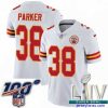 Premium 2020 Super Bowl LIV Nike Kansas City Chiefs #38 Ron Parker White Vapor Untouchable Limited Player NFL Jersey