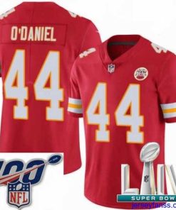 Premium 2020 Super Bowl LIV Nike Kansas City Chiefs #44 Dorian O'Daniel Red Team Color Vapor Untouchable Limited Player NFL Jersey