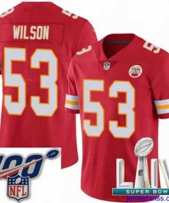 Amazing 2020 Super Bowl LIV Nike Kansas City Chiefs #53 Ramik Wilson Red Team Color Vapor Untouchable Limited Player NFL Jersey