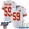 Amazing 2020 Super Bowl LIV Nike Kansas City Chiefs #59 Reggie Ragland White Vapor Untouchable Limited Player NFL Jersey