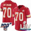 Impressive 2020 Super Bowl LIV Nike Kansas City Chiefs #70 Bryan Witzmann Red Team Color Vapor Untouchable Limited Player NFL Jersey