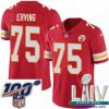 Outstanding 2020 Super Bowl LIV Nike Kansas City Chiefs #75 Cameron Erving Red Team Color Vapor Untouchable Limited Player NFL Jersey