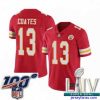 Exclusive 2020 Super Bowl LIV Kansas City Chiefs #13 Sammie Coates Red Team Color Vapor Untouchable Limited Player Football Jersey
