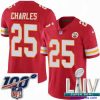 Impressive 2020 Super Bowl LIV Kansas City Chiefs #25 Jamaal Charles Red Team Color Vapor Untouchable Limited Player Football Jersey