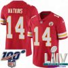 Amazing 2020 Super Bowl LIV Nike Kansas City Chiefs #14 Sammy Watkins Red Team Color Vapor Untouchable Limited Player NFL Jersey