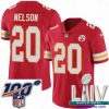 Premium 2020 Super Bowl LIV Nike Kansas City Chiefs #20 Steven Nelson Red Team Color Vapor Untouchable Limited Player NFL Jersey
