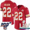 Amazing 2020 Super Bowl LIV Nike Kansas City Chiefs #22 Robert Golden Red Team Color Vapor Untouchable Limited Player NFL Jersey