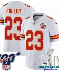 Stylish 2020 Super Bowl LIV Nike Kansas City Chiefs #23 Kendall Fuller White Vapor Untouchable Limited Player NFL Jersey