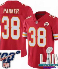Premium 2020 Super Bowl LIV Nike Kansas City Chiefs #38 Ron Parker Red Team Color Vapor Untouchable Limited Player NFL Jersey