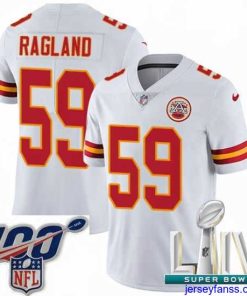 Stylish 2020 Super Bowl LIV Nike Kansas City Chiefs #59 Reggie Ragland White Vapor Untouchable Limited Player NFL Jersey