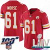 Gorgeous 2020 Super Bowl LIV Nike Kansas City Chiefs #61 Mitch Morse Red Team Color Vapor Untouchable Limited Player NFL Jersey