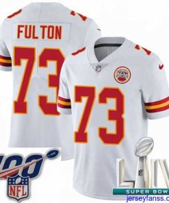 Exclusive 2020 Super Bowl LIV Nike Kansas City Chiefs #73 Zach Fulton White Vapor Untouchable Limited Player NFL Jersey