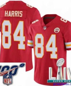 Exclusive 2020 Super Bowl LIV Nike Kansas City Chiefs #84 Demetrius Harris Red Team Color Vapor Untouchable Limited Player NFL Jersey