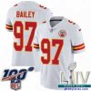 Fantastic 2020 Super Bowl LIV Nike Kansas City Chiefs #97 Allen Bailey White Vapor Untouchable Limited Player NFL Jersey
