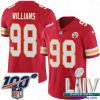 Gorgeous 2020 Super Bowl LIV Nike Kansas City Chiefs #98 Xavier Williams Red Team Color Vapor Untouchable Limited Player NFL Jersey