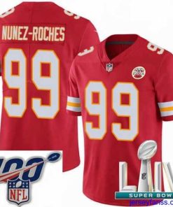 Amazing 2020 Super Bowl LIV Nike Kansas City Chiefs #99 Rakeem Nunez-Roches Red Team Color Vapor Untouchable Limited Player NFL Jersey