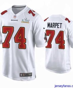 Impressive Ali Marpet Buccaneers White Super Bowl Lv Game Fashion Jersey
