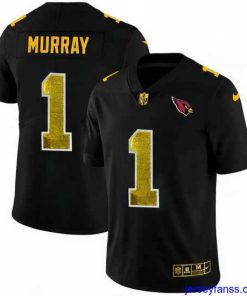 Stylish Arizona Cardinals 1 Kyler Murray Black Nike Golden Sequin Vapor Limited NFL Jersey
