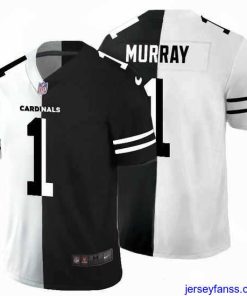 Amazing Arizona Cardinals 1 Kyler Murray Black V White Peace Split Nike Vapor Untouchable Limited NFL Jersey