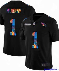Gorgeous Arizona Cardinals 1 Kyler Murray Nike Multi Color Black 2020 NFL Crucial Catch Vapor Untouchable Limited Jersey