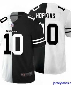 Fantastic Arizona Cardinals 10 DeAndre Hopkins Black V White Peace Split Nike Vapor Untouchable Limited NFL Jersey