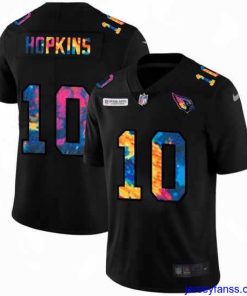 Amazing Arizona Cardinals 10 DeAndre Hopkins Nike Multi Color Black 2020 NFL Crucial Catch Vapor Untouchable Limited Jersey