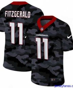 Gorgeous Arizona Cardinals 11 Larry Fitzgerald Nike 2020 Black CAMO Vapor Untouchable Limited Stitched NFL Jersey