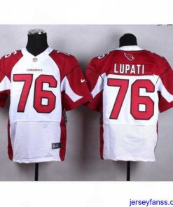 Exclusive Arizona Cardinals#76 Lupati Whtie elite jersey