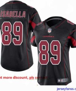 Amazing Cardinals 89 Andy Isabella Black Stitched Football Limited Rush Jersey