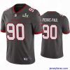 Amazing Jason Pierre Paul Buccaneers Pewter Super Bowl Lv Vapor Limited Jersey