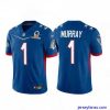 Fantastic 2022 NFL Pro Bowl Arizona Cardinals 1 Kyler Murray NFC Blue Jersey
