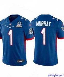 Fantastic 2022 NFL Pro Bowl Arizona Cardinals 1 Kyler Murray NFC Blue Jersey