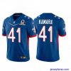Outstanding 2022 NFL Pro Bowl New Orleans Saints 41 Alvin Kamara NFC Blue Jersey
