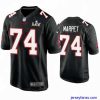 Gorgeous Ali Marpet Buccaneers Black Super Bowl Lv Game Fashion Jersey