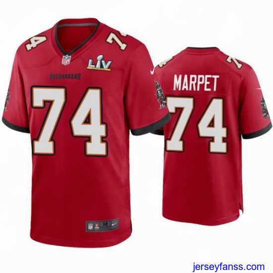 Fantastic Ali Marpet Buccaneers Red Super Bowl Lv Game Jersey
