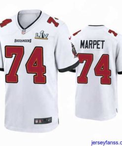 Premium Ali Marpet Buccaneers White Super Bowl Lv Game Jersey