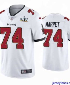 Premium Ali Marpet Buccaneers White Super Bowl Lv Vapor Limited Jersey