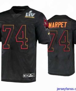 Amazing Ali Marpet Tampa Bay Buccaneers Black Super Bowl Lv Jersey