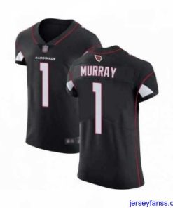 Impressive Arizona Cardinals #1 Kyler Murray Black Alternate Vapor Untouchable Elite Player Football Jersey