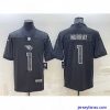 Amazing Arizona Cardinals 1 Kyler Murray Black Reflective Limited Stitched Football Jersey