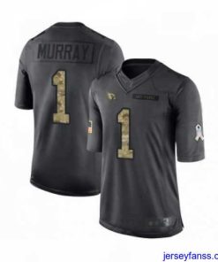 Outstanding Arizona Cardinals #1 Kyler Murray Limited Black 2016 Salute to Service Football Jersey